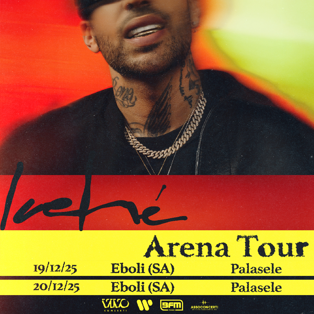 LUCHÈ ARENA TOUR, DOPPIA TAPPA AL PALASELE DI EBOLI  IL 19 E 20 DICEMBRE 2025